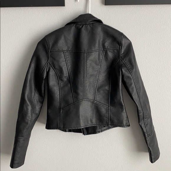 Black American Rag leather jacket - Picture 4 of 4